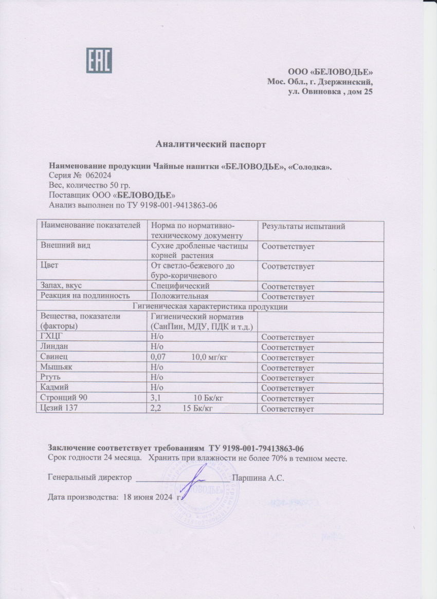 Паспорт №062024
